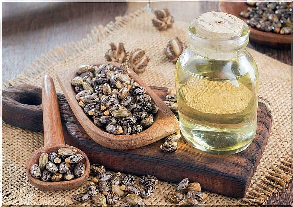 Castor oil and soybean oil