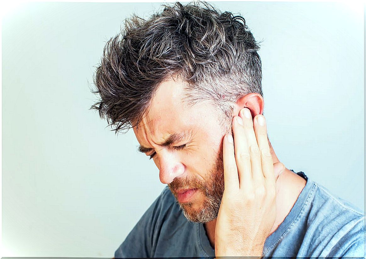 Ear with pain as a cause of vertigo.