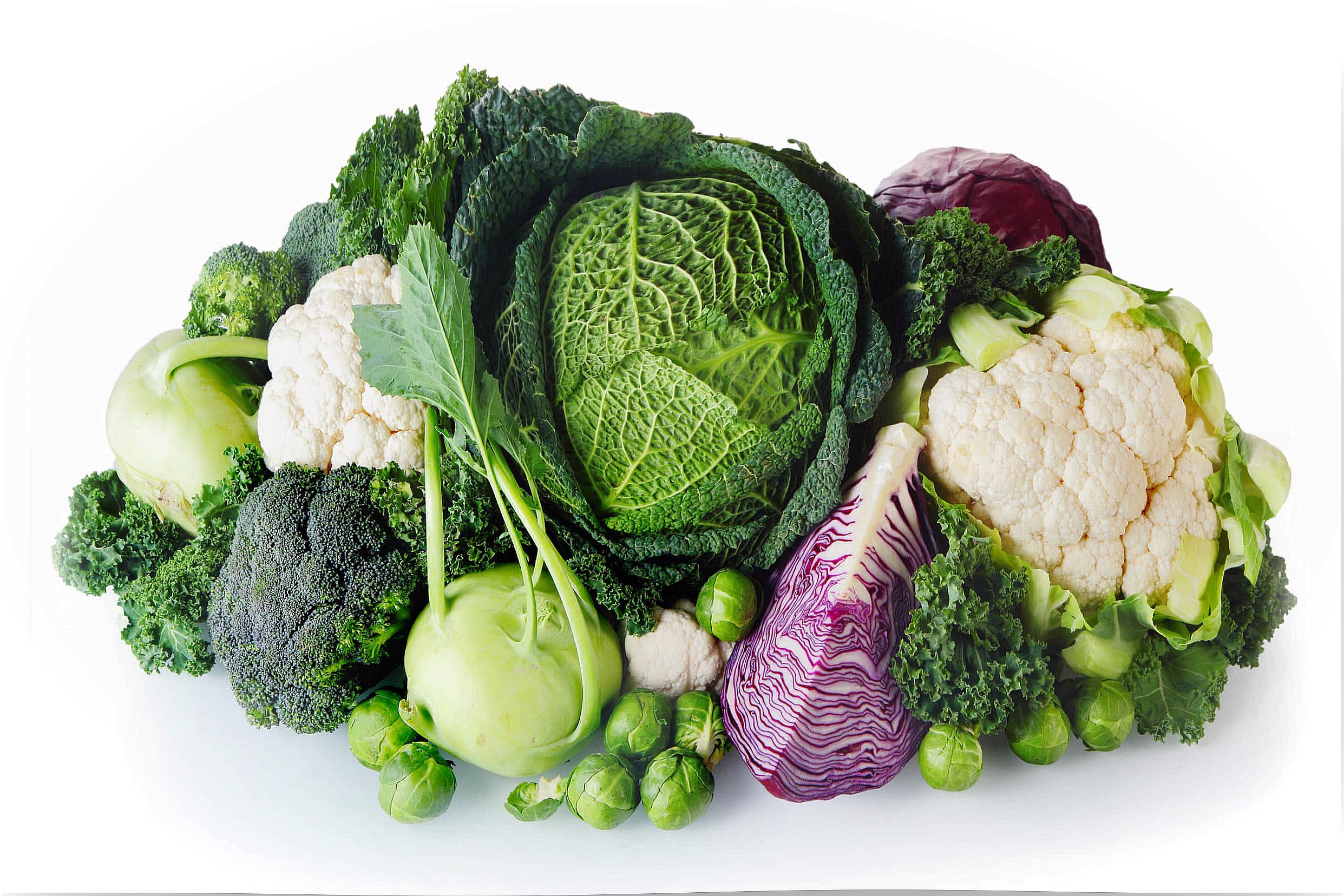 Calcium is present in green foods.