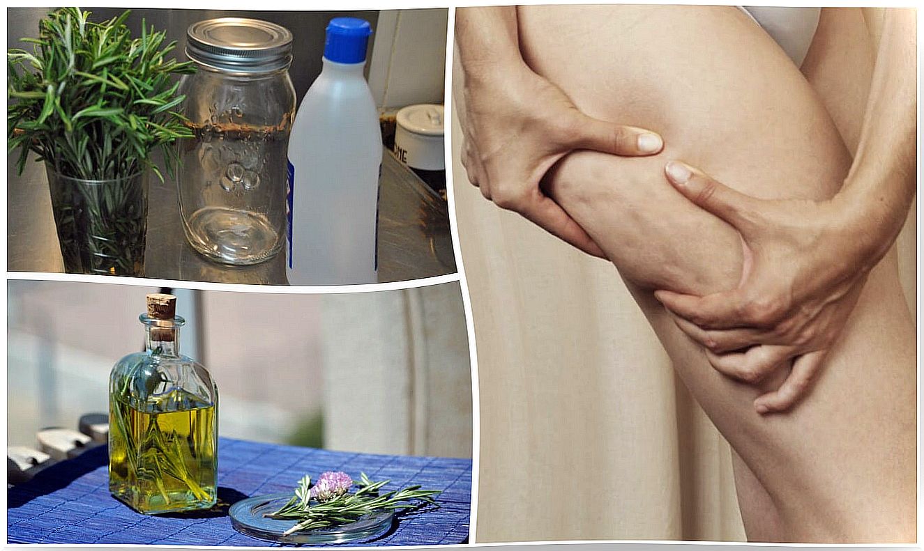 Learn how to prepare homemade rosemary alcohol to combat cellulite
