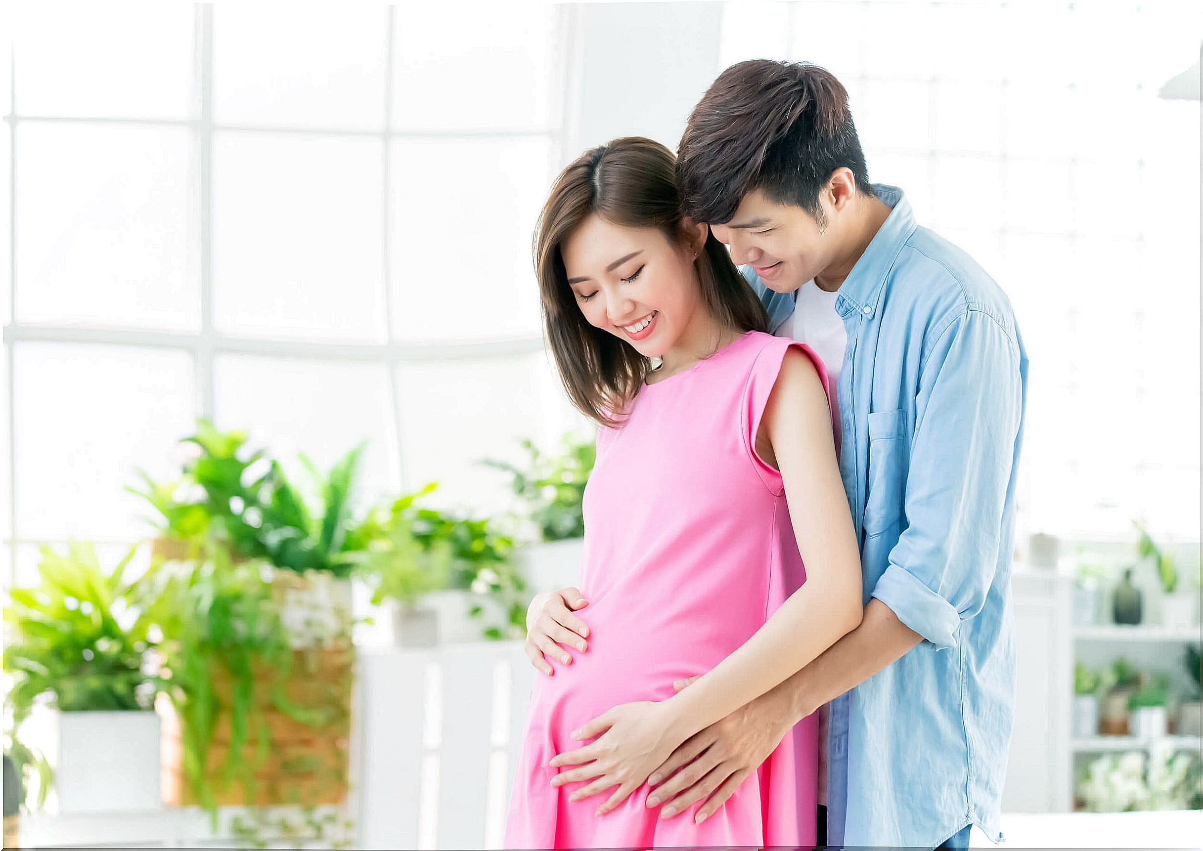 Family support during pregnancy is important.