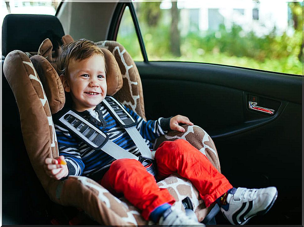 The car seat was not designed for sleeping, but for the baby to travel safely in the car and be protected against a possible accident